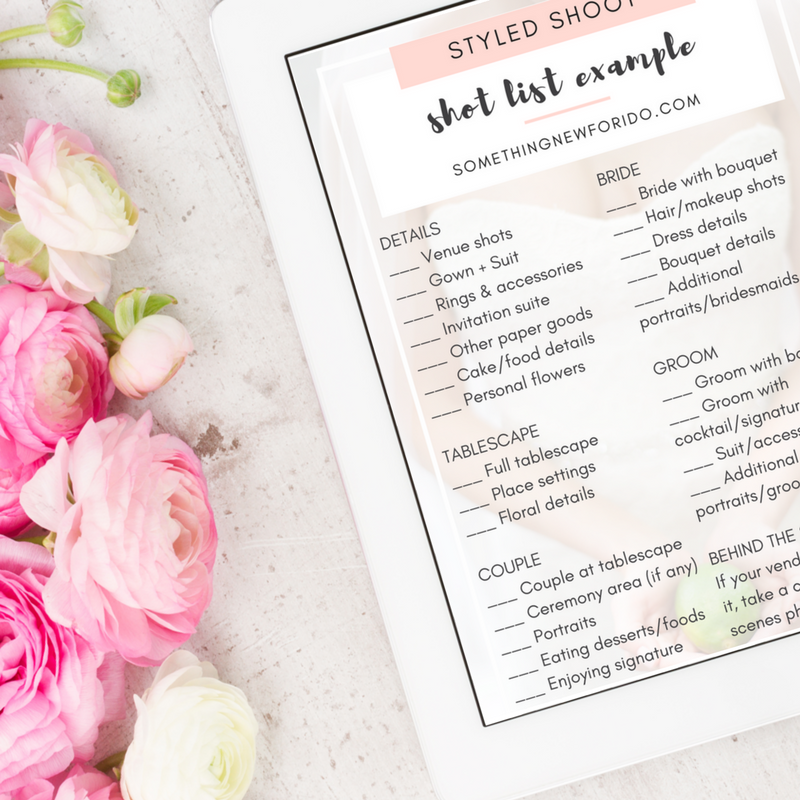 A Wedding Publicist's Styled Shoot Shot List, Wedding PR, Something New for I Do, Lifestyle PR, Getting Published, Styled Shoot Submission, Real Wedding Submission, Styled Shoot and Real Wedding Submissions, styled shoot shot list